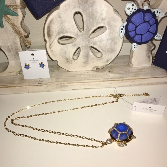 kate spade Jewelry - BUNDLED Kate Spade ♠️ Necklace Turtle Necklace